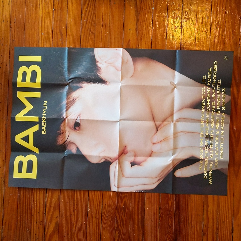 EXO Baekhyun, 'Bambi' Album Poster - Picture 2 of 2